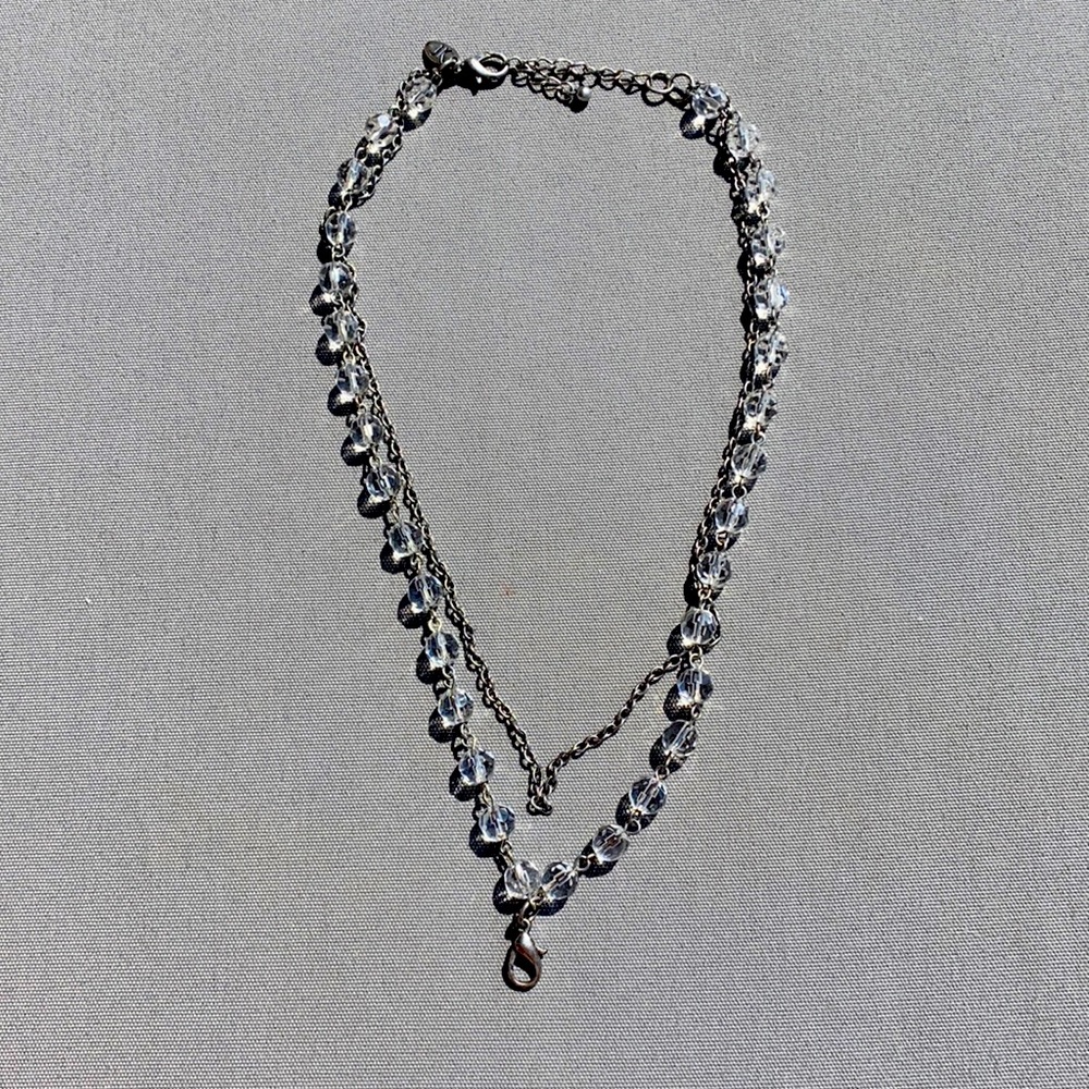 Jewel Kade double strand chain